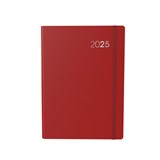 COLLINS LEGACY CL4115 DIARY DAY TO PAGE A4 RED