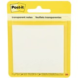 POSTIT 600TRSPT SUPER STICKY NOTES 73 X 76MM TRANSPARENT 36 SHEETS
