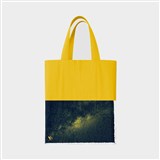 JUMBLE AND CO BITS AND BOBS TOTE BAG FITS SIZE A4 YELLOW