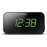 PHILIPS TAR3306 CLOCK RADIO BLACK