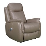RAPIDLINE HOME ELEVATE ASCOT LIFT CHAIR DUAL MOTOR MEDIUM LEATHER TAUPE