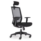 RAPIDLINE HEAD REST FOR KAL TASK CHAIR WITH INTEGRATED COAT HANGER BLACK