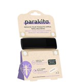 PARAKITO MOSQUITO REPELLENT WRISTBAND WITH 2 REFILLS BLACK