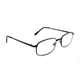 OPTICA CONTEMPORARY CLASSIC READERS METAL 100 BLACK