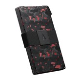 STATIK WALLET RED FORGED CARBON