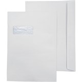 CANDIDA C4 ENVELOPES WALLET WINDOWFACE PEEL AND SEAL 324 X 229MM WHITE BOX 250