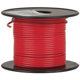 LIGHT DUTY HOOKUP CABLE RND 13X012MM ROLL 25M RED