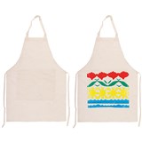 EDUCATIONAL COLOURS CALICO APRON 5S