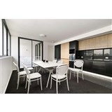 SIESTA AIR TABLE 180 AND MARCEL CHAIR 8 SEAT PACKAGE WHITE