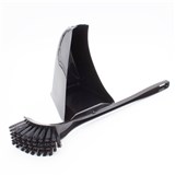 COMPASS PLASTIC TOILET BRUSH BLACK