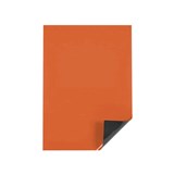 VISTA MAGNETIC WHITEBOARD SHEETING A4 295 X 210MM ORANGE