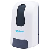 WHISPER LIQUIDFOAM DISPENSER REFILLABLE 1LITRE WHITE