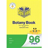 SPIRAX 187 BOTANY BOOK A4 8MM 96 PAGES