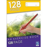 SOVEREIGN EXERCISE BOOK 8MM RULED 128 PAGES A4