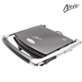 NERO SANDWICH PRESS STAINLESS STEEL 4 SLICE BLACK