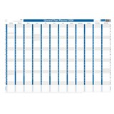 UPWARD CALENDAR YEAR LAMINATED PLANNER 690 X 470MM