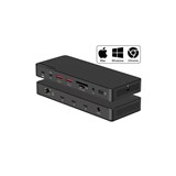 COMSOL THUNDERBOLT 4 DUAL MONITOR DOCKING STATION BLACK