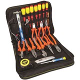 MAJOR TECH ELECTRICIANS TOOL KIT BLACK