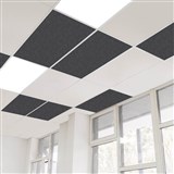 SANA DROP IN ACOUSTIC PET CEILING TILE 1195 X 595 X 12MM SHADOW PACK 8