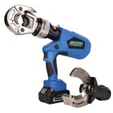 MAJOR TECH BATTERY POWERED CRIMPER AND CABLE CUTTER 450 BLUE