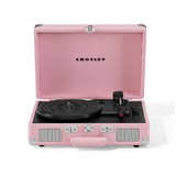 CROSLEY CRUISER BLUETOOTH PORTABLE TURNTABLE BLUSH PINK