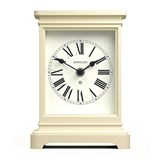 NEWGATE TIME LORD MANTEL CLOCK MATTE LINEN WHITE