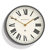 NEWGATE MR BUTLER WALL CLOCK MOONSTONE GREY