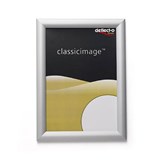 DEFLECTO ALUMINIUM SNAP FRAME FOR WALL DISPLAY A1 SILVER