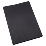 BINDING COVERS LEATHERGRAIN BLACK A5 250GSM