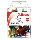 ESSELTE 46743 PUSH PINS GREEN PACK 50